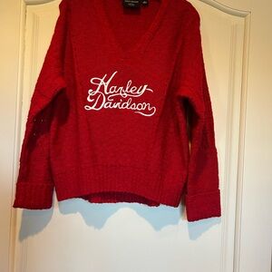 Harley-Davidson Women's Red Sweater